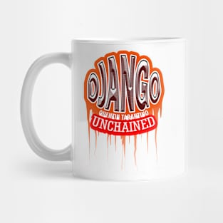 Quentin Tarantino Django unchained fan works graphic design by ironpalatte Mug